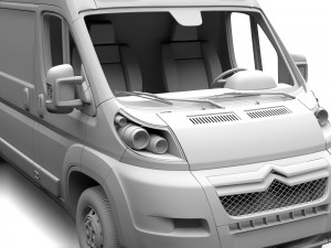 citroen jumper van l4h3 2006-2014 3D Model