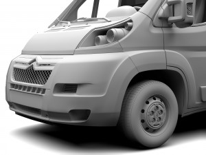 citroen jumper van l4h3 2006-2014 3D Model