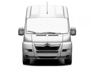 citroen jumper van l4h3 2006-2014 3D Model