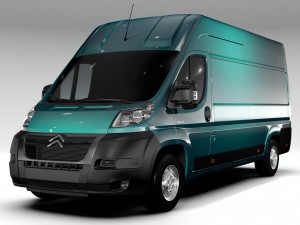 citroen relay van l4h3 2006-2014 3D मॉडल