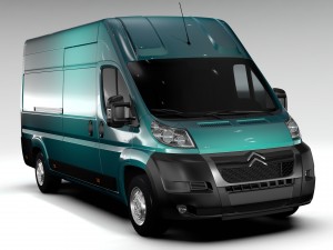 citroen relay van l4h3 2006-2014 3D Model