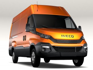 iveco daily l3h2 2017 3D Model