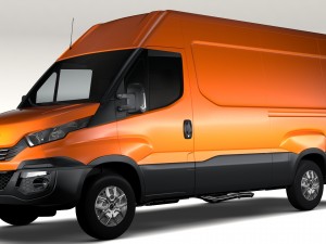 iveco daily l3h2 2017 3D 모델