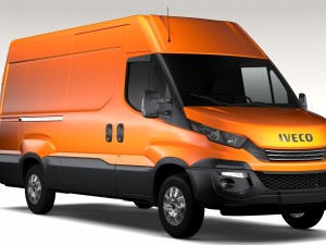iveco daily l3h2 2017 3D 모델