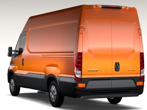 iveco daily l3h2 2017 3D 모델