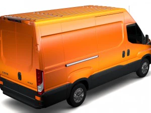 iveco daily l3h2 2017 3D Model