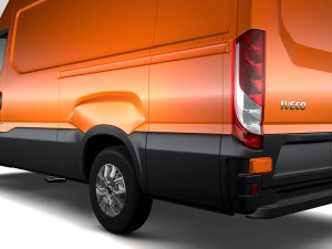 iveco daily l3h2 2017 3D 모델