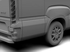 iveco daily l3h2 2017 3D Model