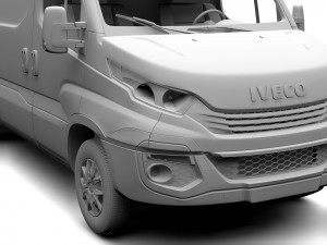 iveco daily l3h2 2017 3D 모델