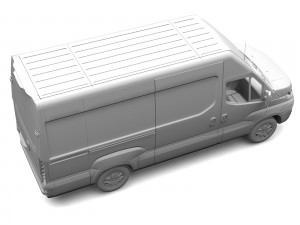 iveco daily l3h2 2017 3D 모델