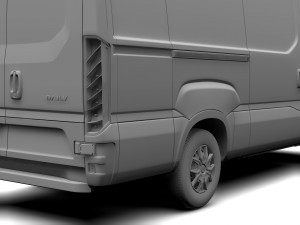 iveco daily l3h2 2017 3D 모델