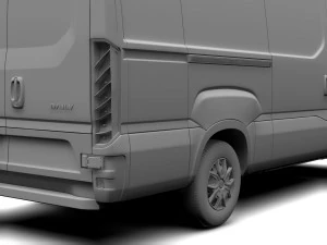 iveco daily l3h2 2017 3D Model