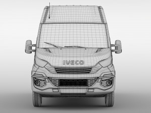 iveco daily l3h2 2017 3D 모델