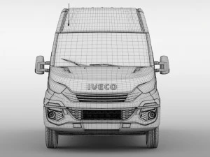 iveco daily l3h2 2017 3D Model