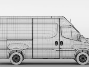 iveco daily l3h2 2017 3D Model