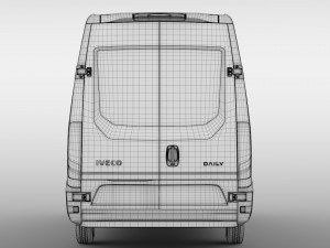 iveco daily l3h2 2017 3D 모델