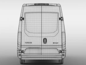 iveco daily l3h2 2017 3D Model