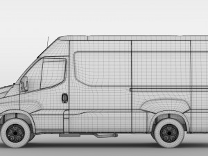 iveco daily l3h2 2017 3D 모델