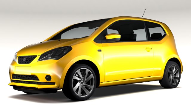 seat mii 3d 2016 3D 模型 .c4d .max .obj .3ds .fbx .stl .blend 