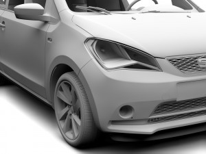 seat mii 3d 2016 3D 模型