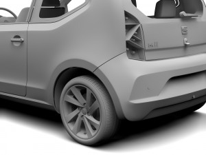seat mii 3d 2016 3D 模型
