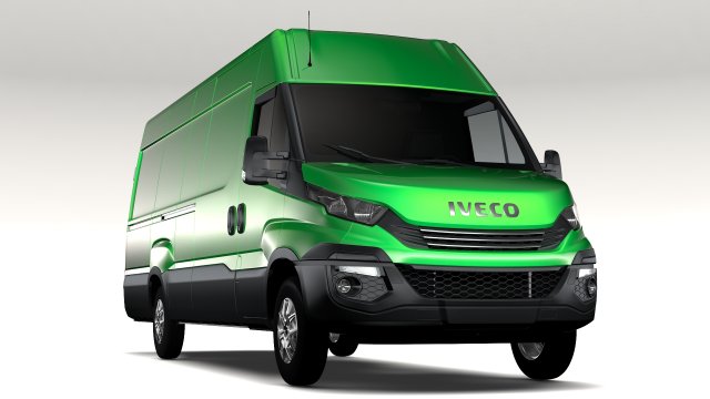 iveco daily l4h2 2017 3D Модель .c4d .max .obj .3ds .fbx .stl .blend