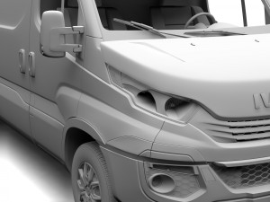 iveco daily l4h2 2017 3D Модель