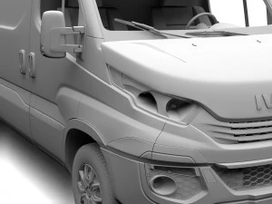 iveco daily l4h2 2017 3D Model