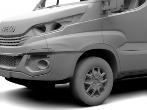 iveco daily l4h2 2017 3D Модель