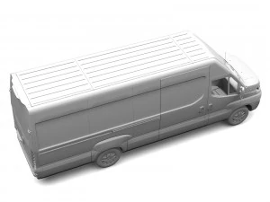 iveco daily l4h2 2017 3D Model