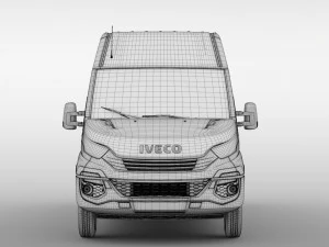iveco daily l4h2 2017 3D Model