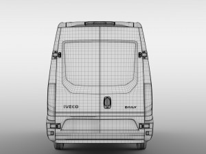 iveco daily l4h2 2017 3D Модель
