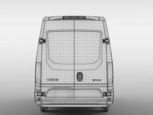iveco daily l4h2 2017 3D Model