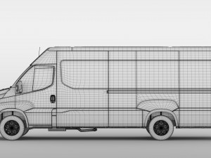iveco daily l4h2 2017 3D Модель