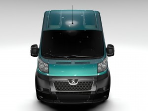peugeot boxer van l4h3 2006-2015 3D मॉडल