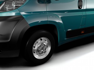 peugeot boxer van l4h3 2006-2015 3D मॉडल
