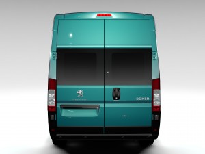 peugeot boxer van l4h3 2006-2015 3D मॉडल