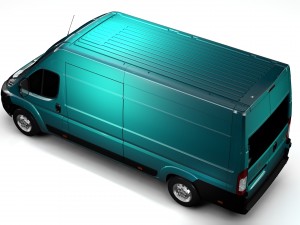 peugeot boxer van l4h3 2006-2015 3D मॉडल