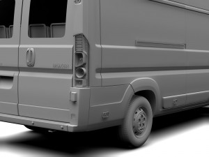 peugeot boxer van l4h3 2006-2015 3D मॉडल