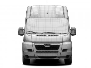 peugeot boxer van l4h3 2006-2015 3D मॉडल
