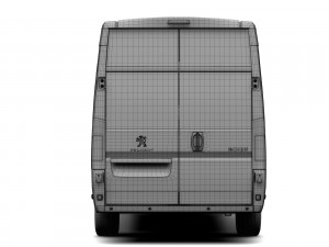 peugeot boxer van l4h3 2006-2015 3D मॉडल
