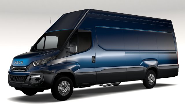 iveco daily l4h3 2017 3D Model in Van and Minivan 3DExport