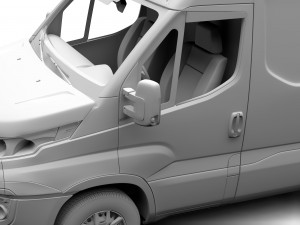 iveco daily l4h3 2017 3D 모델