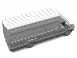 iveco daily l4h3 2017 3D 모델