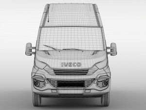 iveco daily l4h3 2017 3D 모델