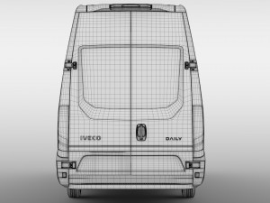 iveco daily l4h3 2017 3D 모델