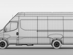 iveco daily l4h3 2017 3D 모델