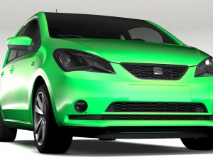 seat mii 5d 2016 3D 模型