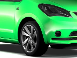 seat mii 5d 2016 3D Model