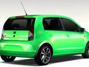 seat mii 5d 2016 3D Model